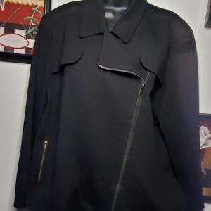 Beautiful black motorcycle jacket